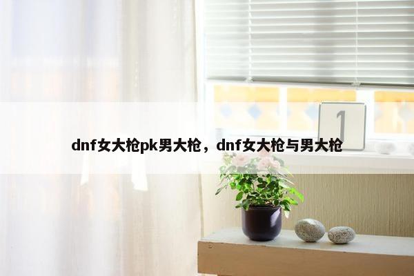 dnf女大枪pk男大枪,dnf女大枪与男大枪 dnf女大枪pk男大枪,dnf女大枪与男大枪