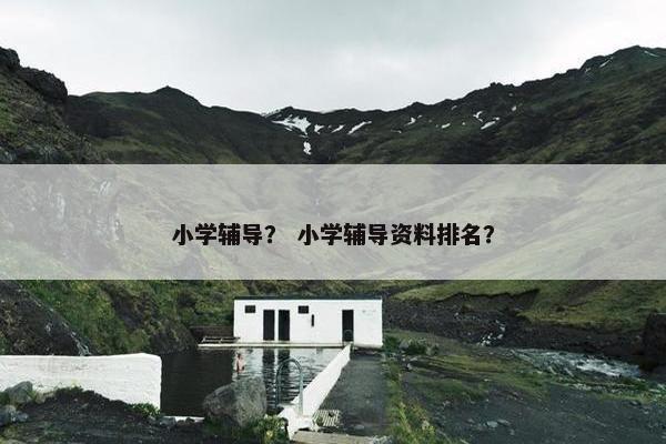 小学辅导？ 小学辅导资料排名？