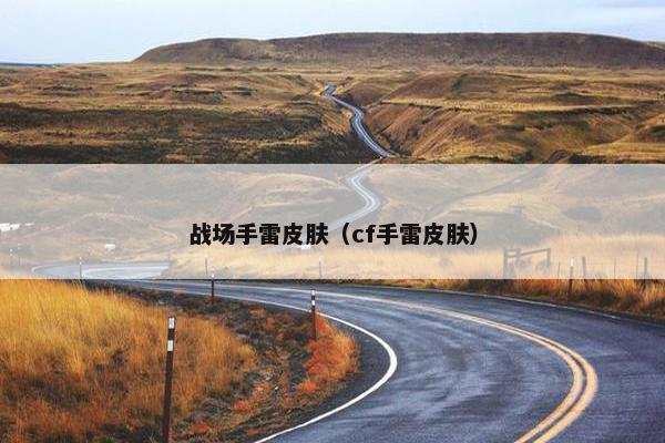 战场手雷皮肤（cf手雷皮肤）