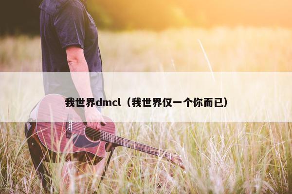 我世界dmcl（我世界仅一个你而已）