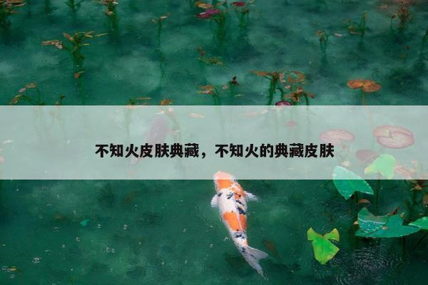 不知火皮肤典藏，不知火的典藏皮肤