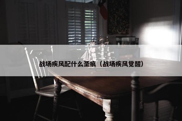 战场疾风配什么圣痕（战场疾风觉醒）