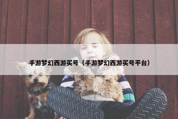 手游梦幻西游买号（手游梦幻西游买号平台）