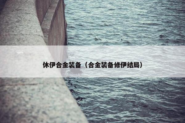 休伊合金装备（合金装备修伊结局）