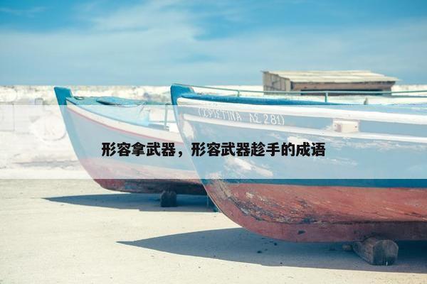 形容拿武器，形容武器趁手的成语