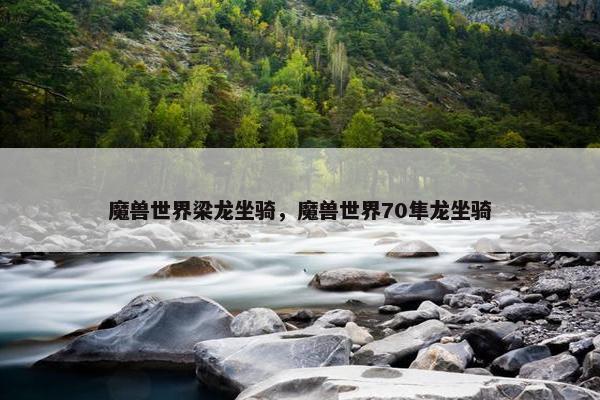 魔兽世界梁龙坐骑，魔兽世界70隼龙坐骑