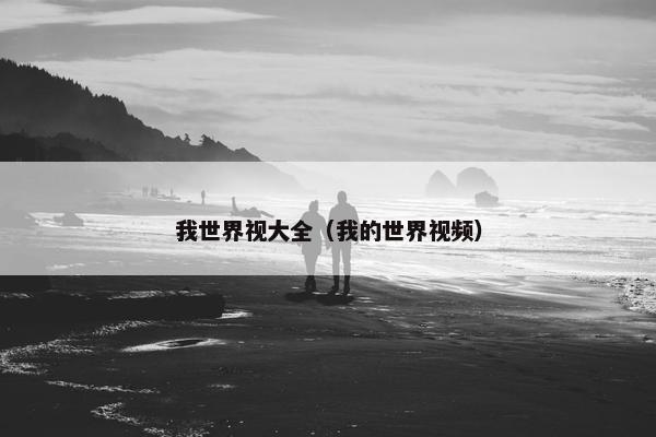 我世界视大全（我的世界视频）