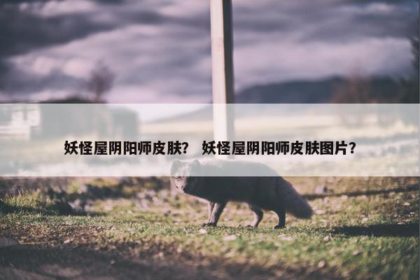 妖怪屋阴阳师皮肤？ 妖怪屋阴阳师皮肤图片？