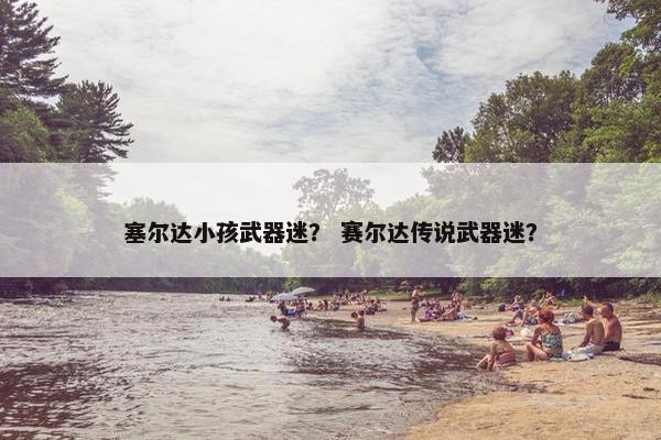 塞尔达小孩武器迷？ 赛尔达传说武器迷？