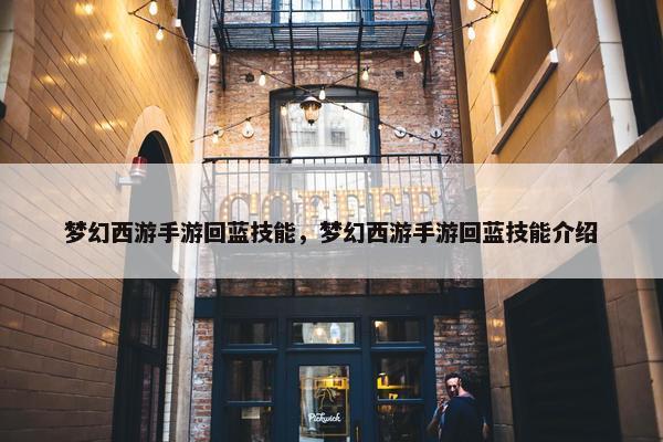 梦幻西游手游回蓝技能，梦幻西游手游回蓝技能介绍