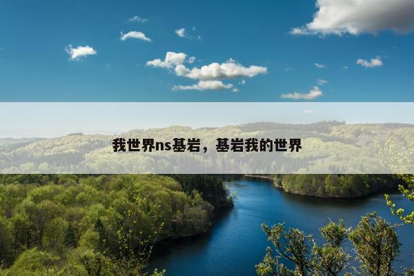 我世界ns基岩，基岩我的世界