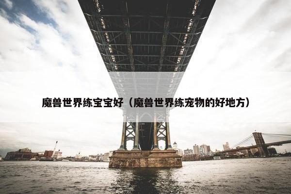 魔兽世界练宝宝好（魔兽世界练宠物的好地方）