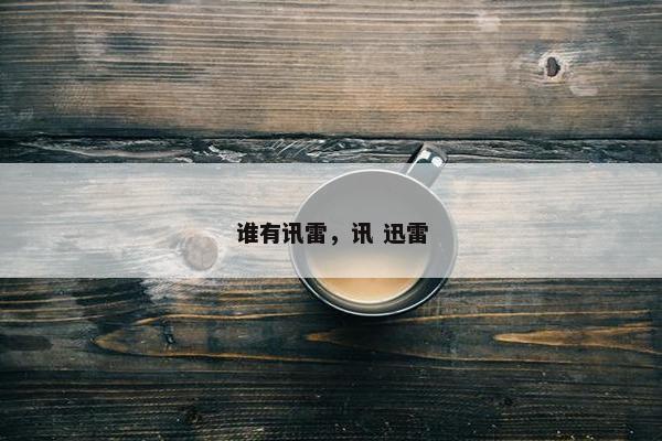 谁有讯雷，讯 迅雷