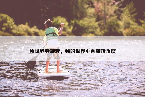 我世界竖旋转，我的世界垂直旋转角度