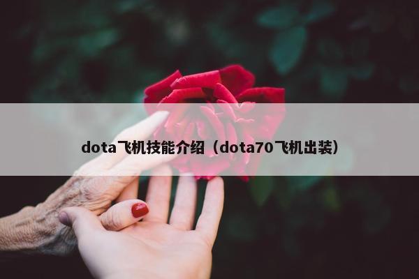 dota飞机技能介绍（dota70飞机出装）