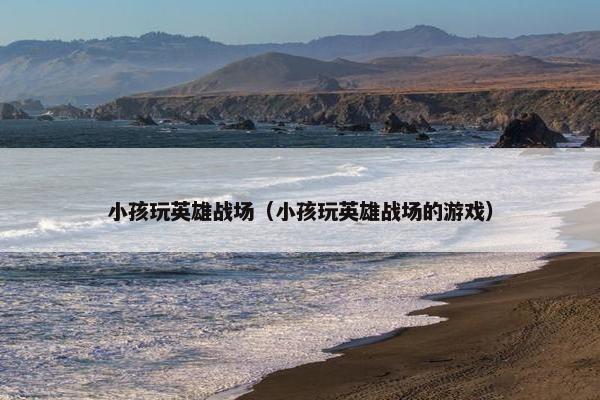 小孩玩英雄战场（小孩玩英雄战场的游戏）