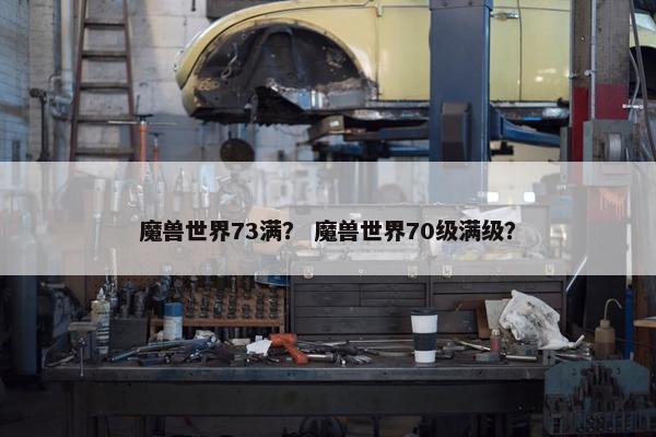 魔兽世界73满？ 魔兽世界70级满级？