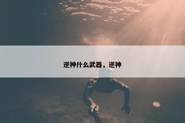 逆神什么武器，逆神