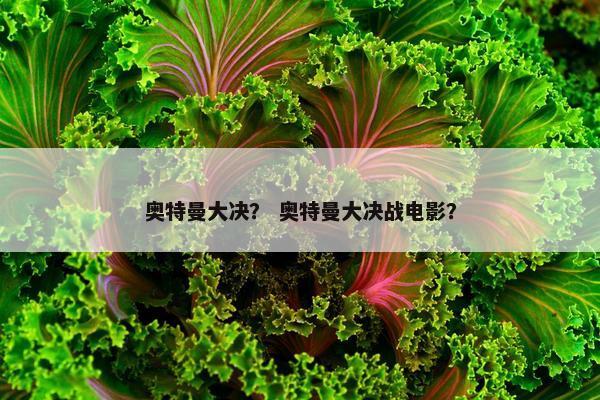 奥特曼大决？ 奥特曼大决战电影？