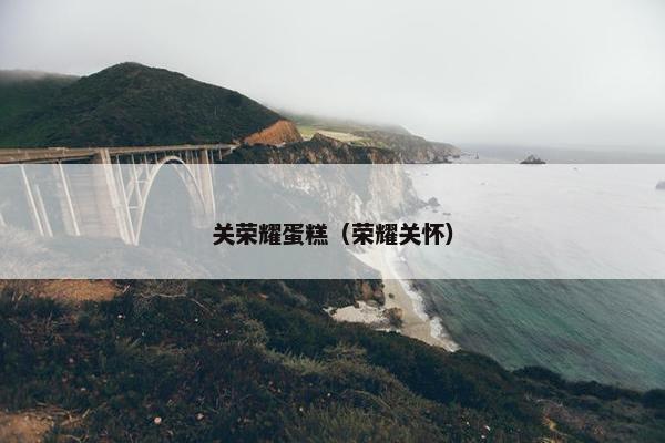 关荣耀蛋糕（荣耀关怀）