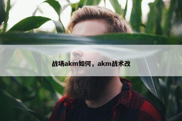 战场akm如何，akm战术改