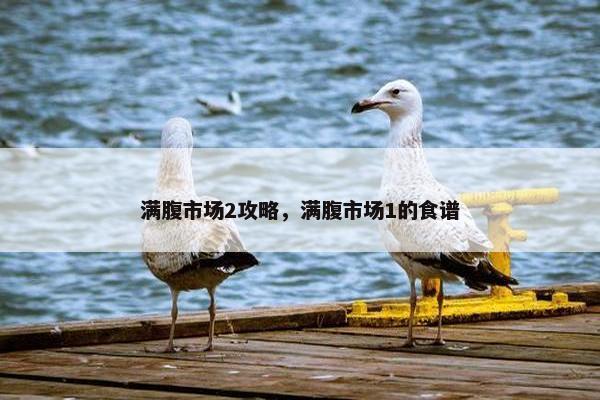 满腹市场2攻略，满腹市场1的食谱