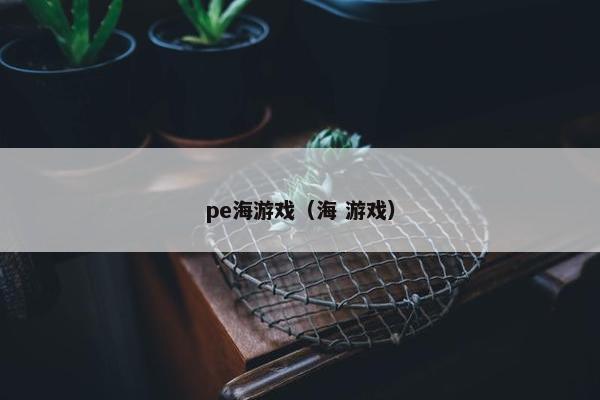 pe海游戏（海 游戏）