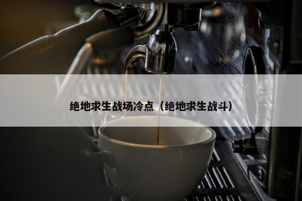 绝地求生战场冷点（绝地求生战斗）