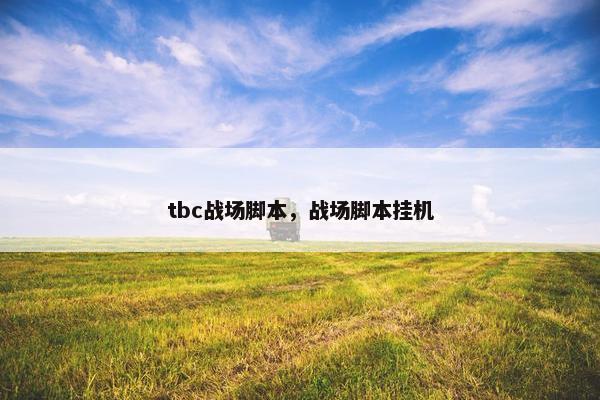 tbc战场脚本，战场脚本挂机
