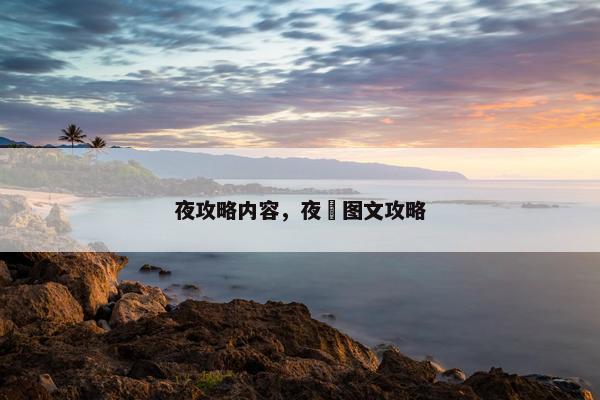 夜攻略内容，夜廻图文攻略