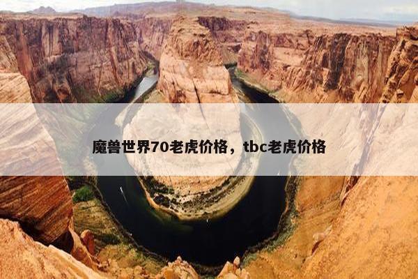 魔兽世界70老虎价格，tbc老虎价格