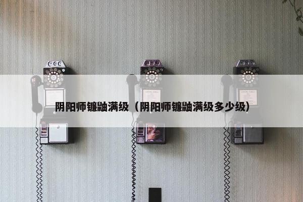阴阳师镰鼬满级（阴阳师镰鼬满级多少级）